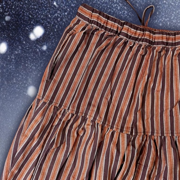 Free People Ellie Striped Pull on Barrel Pants - Picture 13 of 15